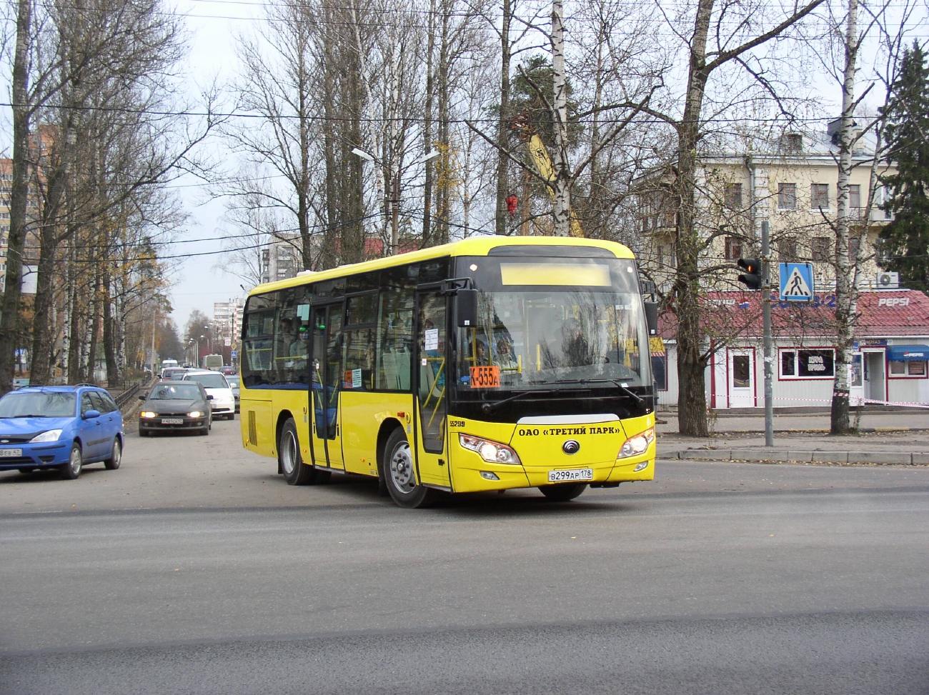 Санкт-Петербург, Yutong ZK6852HG № В 299 АР 178