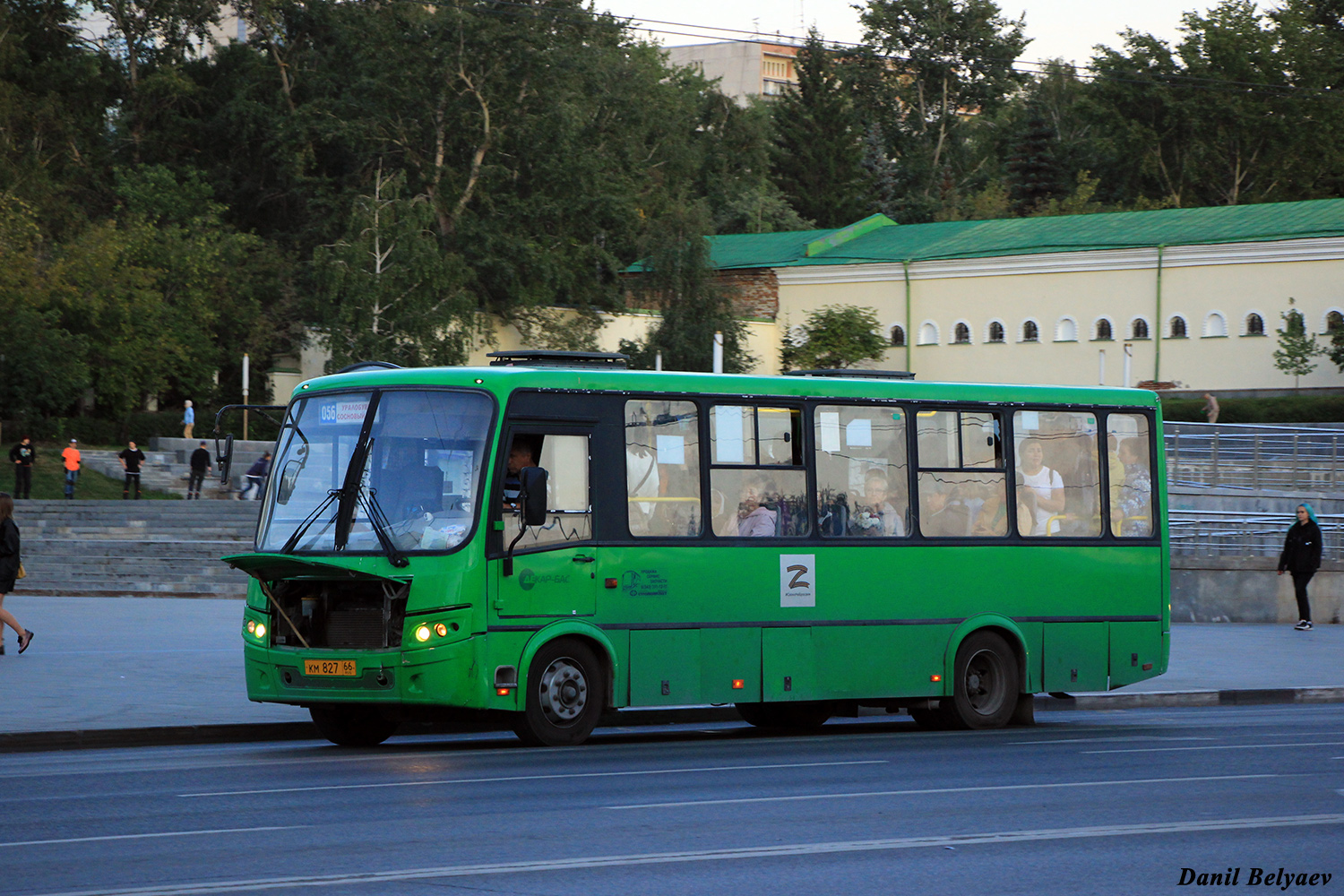 Свердловская область, ПАЗ-320412-14 "Вектор" № КМ 827 66