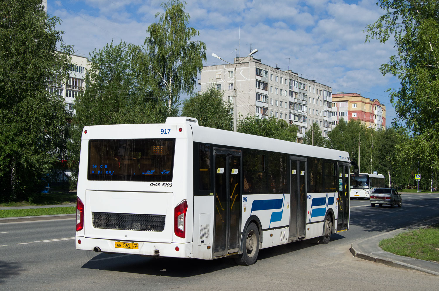 Тюменская область, ЛиАЗ-5293.65 № 917