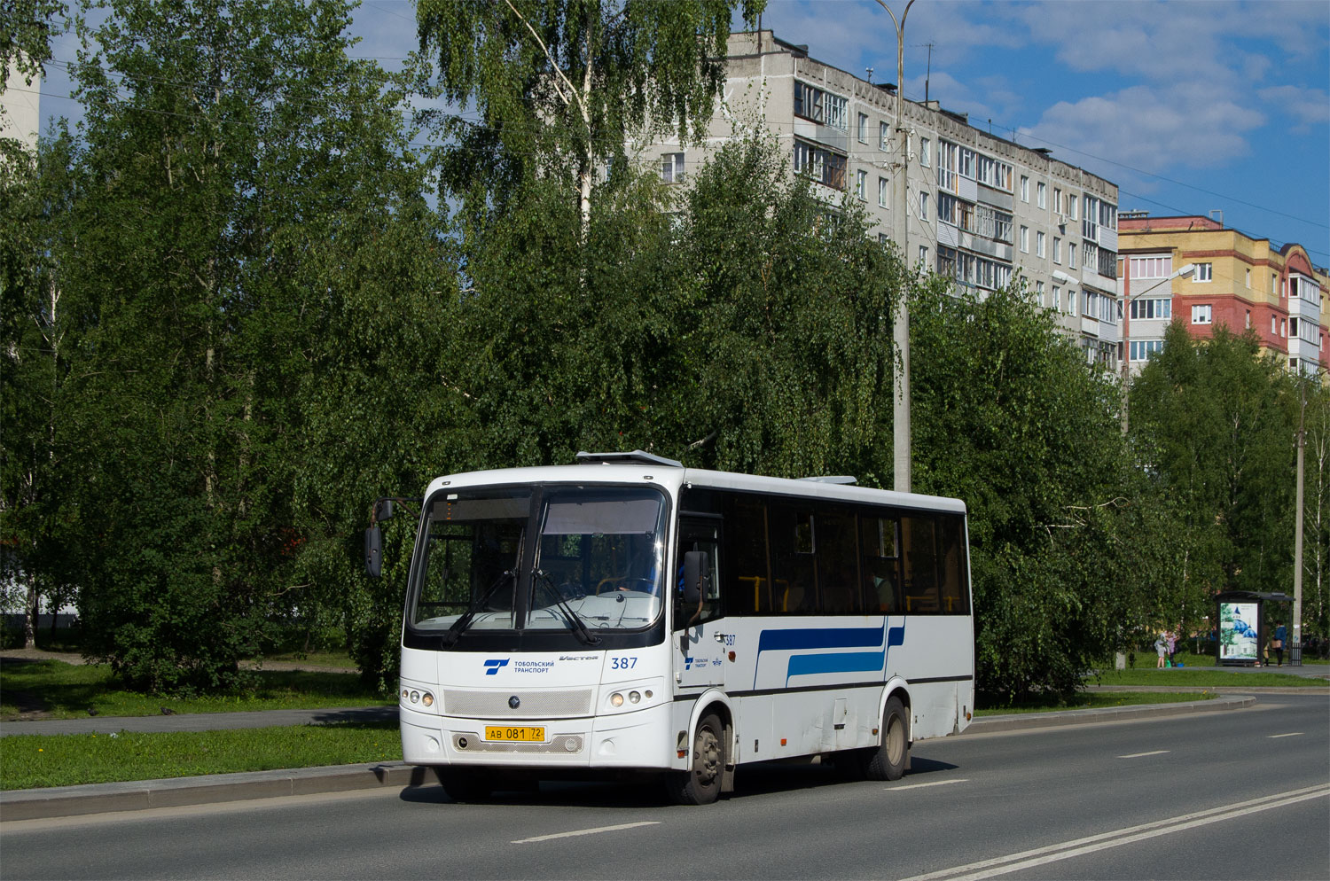 Тюменская область, ПАЗ-320414-05 "Вектор" (1-2) № 387