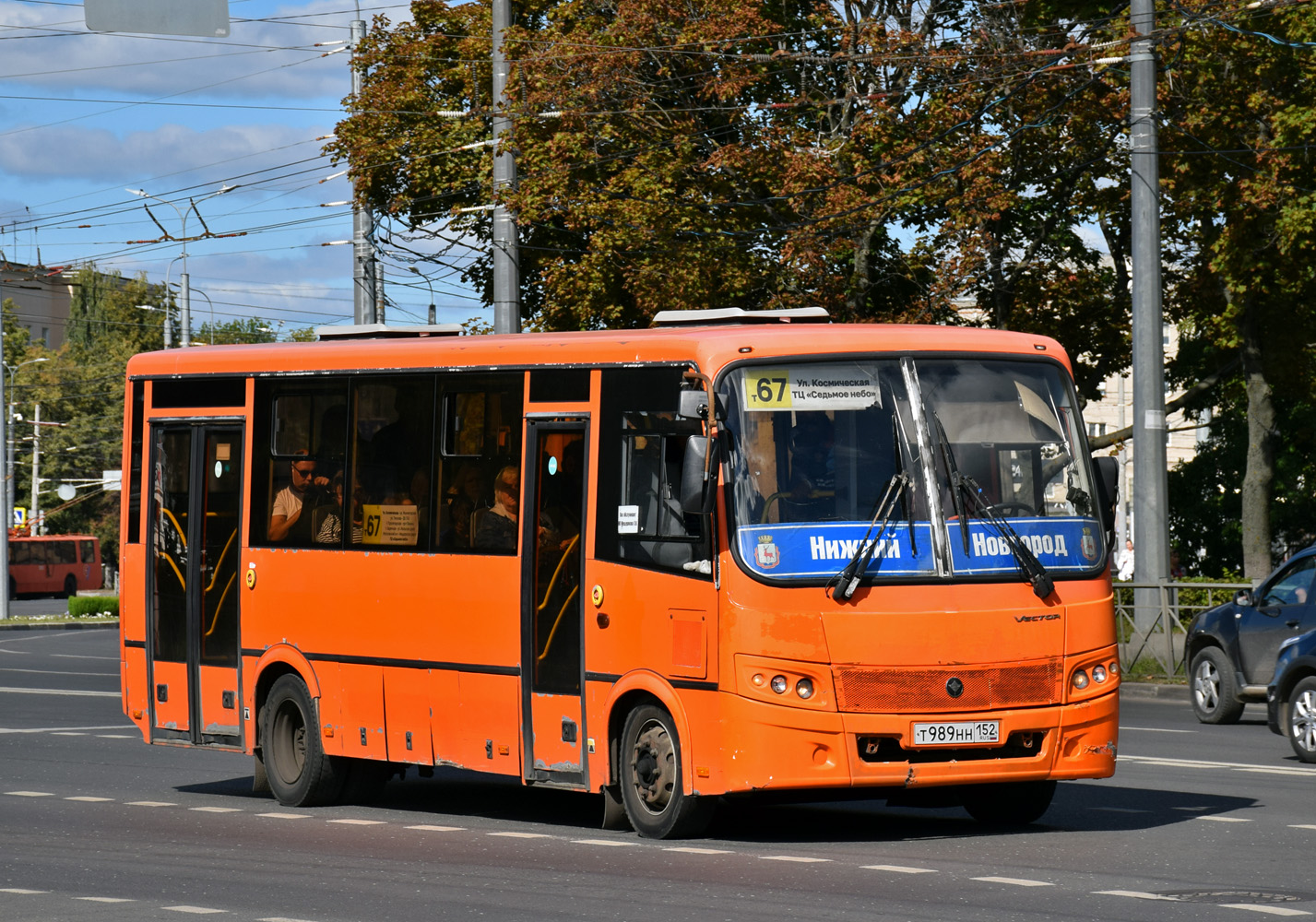 Нижегородская область, ПАЗ-320414-05 "Вектор" № Т 989 НН 152