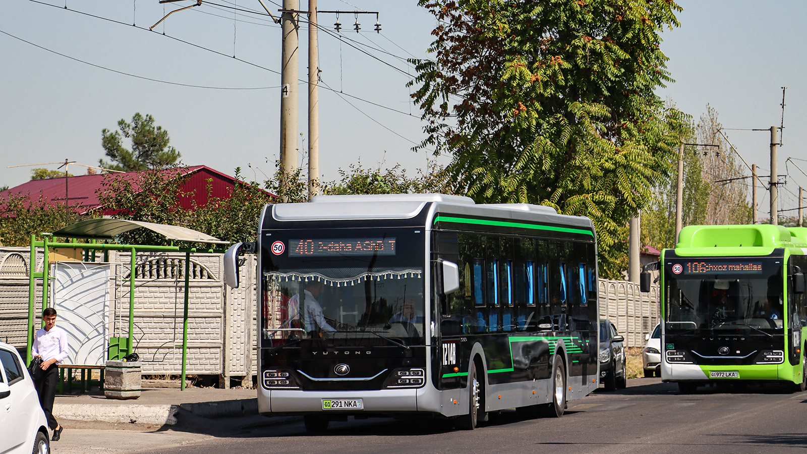 Узбекистан, Yutong ZK6126BEVG № 12148