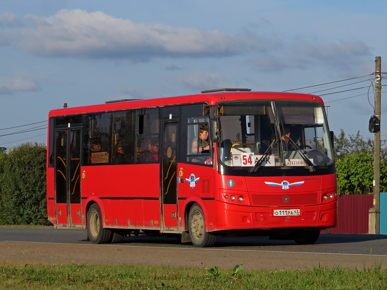 Кировская область, ПАЗ-320414-05 "Вектор" (1-2) № О 111 РА 43