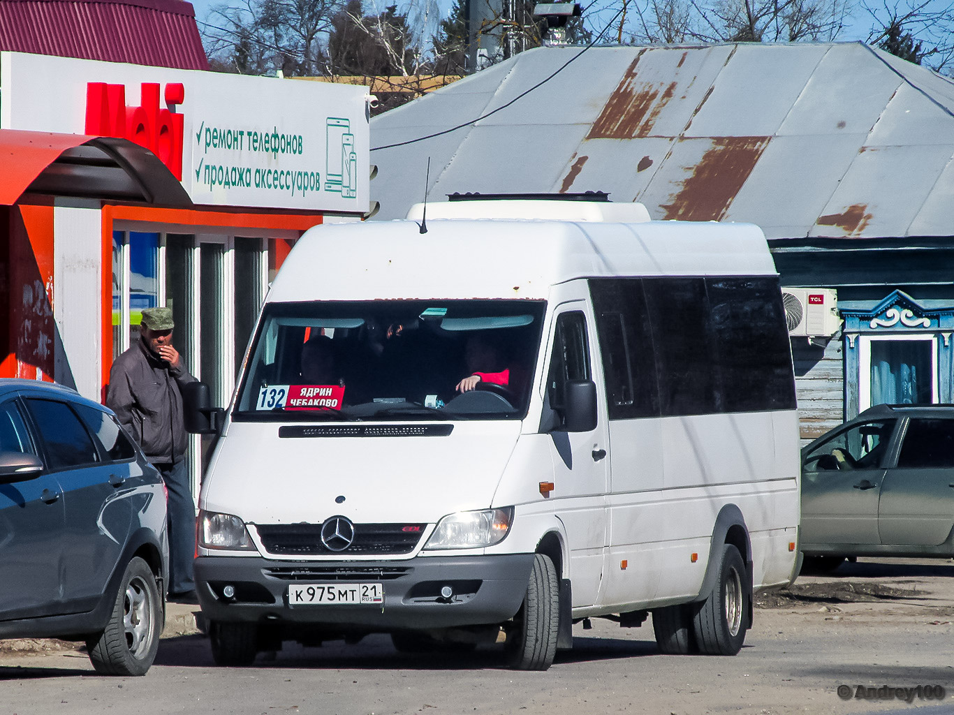 Чувашия, Луидор-223237 (MB Sprinter Classic) № К 975 МТ 21