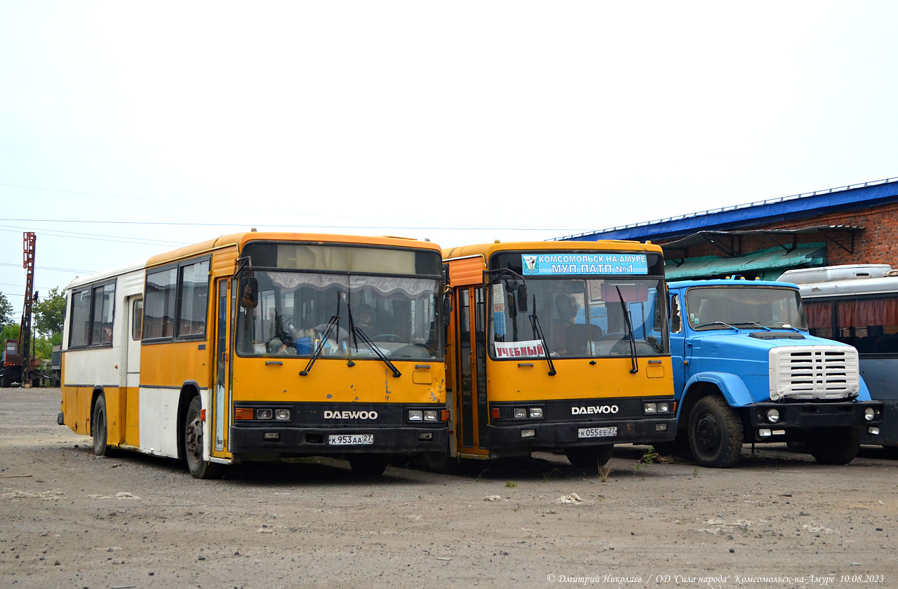 Хабаровский край, Daewoo BS106 Hi-Power № 478; Хабаровский край, Daewoo BS106 Hi-Power № 484; Хабаровский край — Разные фотографии