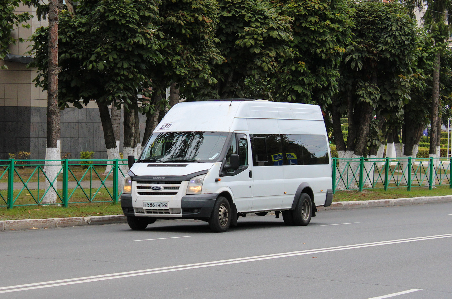 Чувашия, Имя-М-3006 (Z9S) (Ford Transit) № Т 586 ТН 152