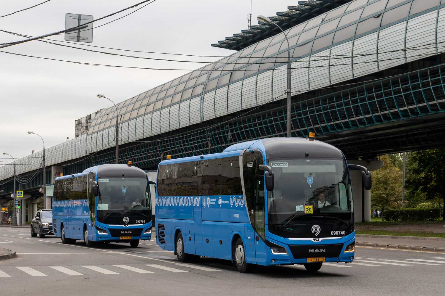 Москва, MAN R07 Lion's Coach RHC444 № 090740