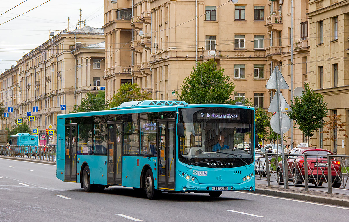 Санкт-Петербург, Volgabus-5270.G4 (LNG) № 6871