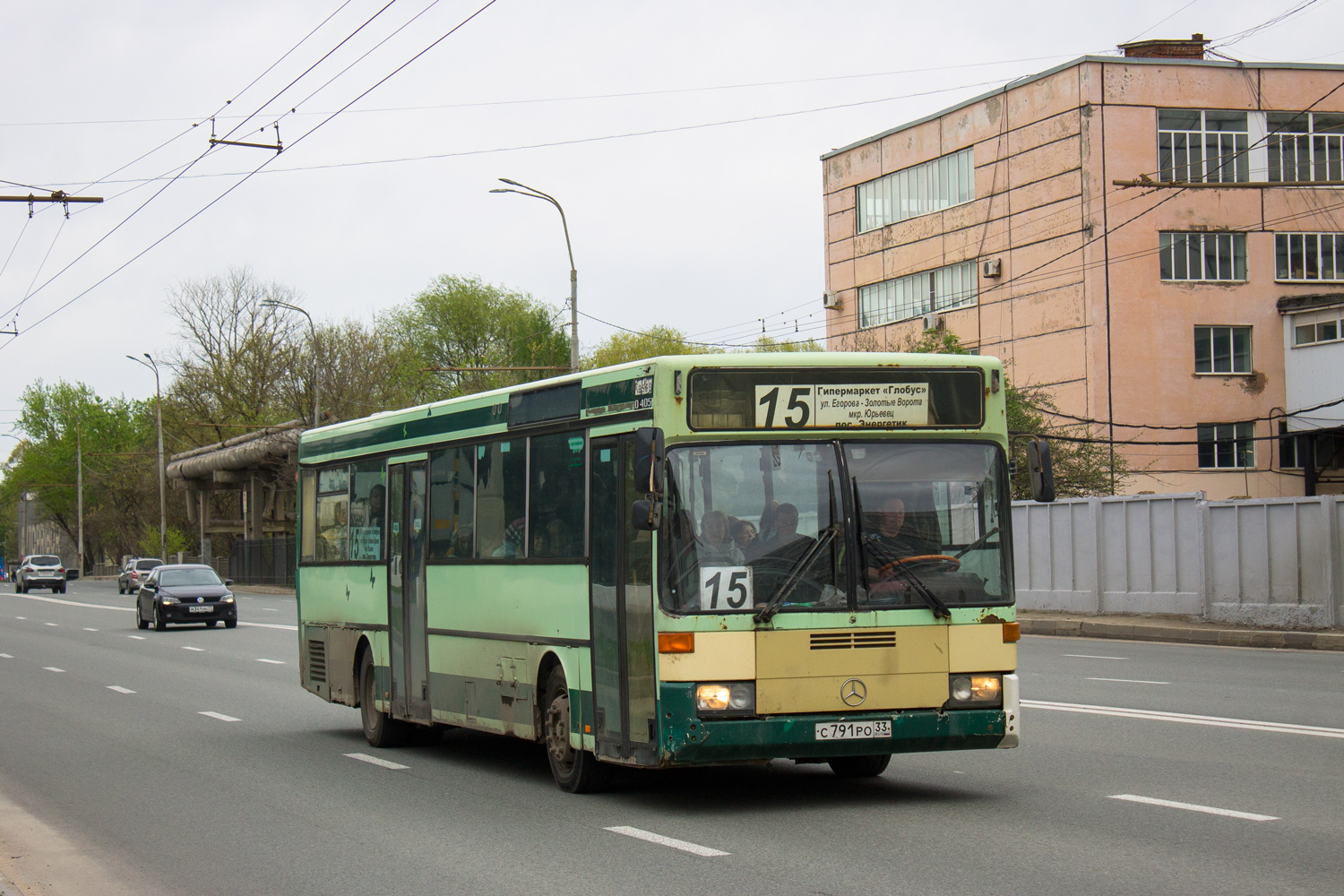 Владимирская область, Mercedes-Benz O405 № С 791 РО 33