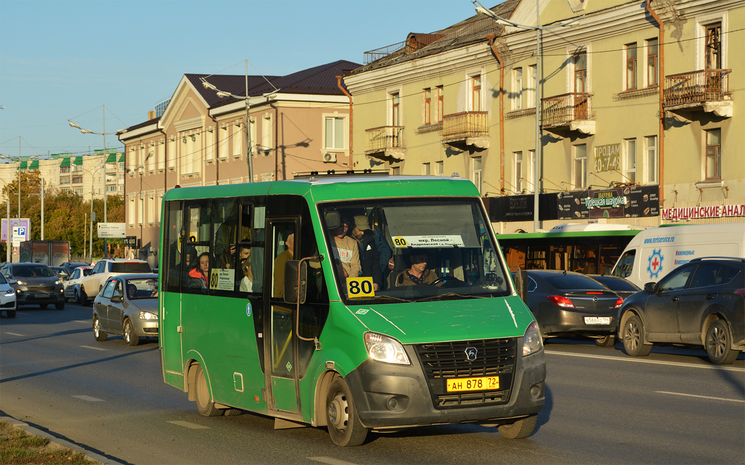 Тюменская область, ГАЗ-A64R45 Next № АН 878 72