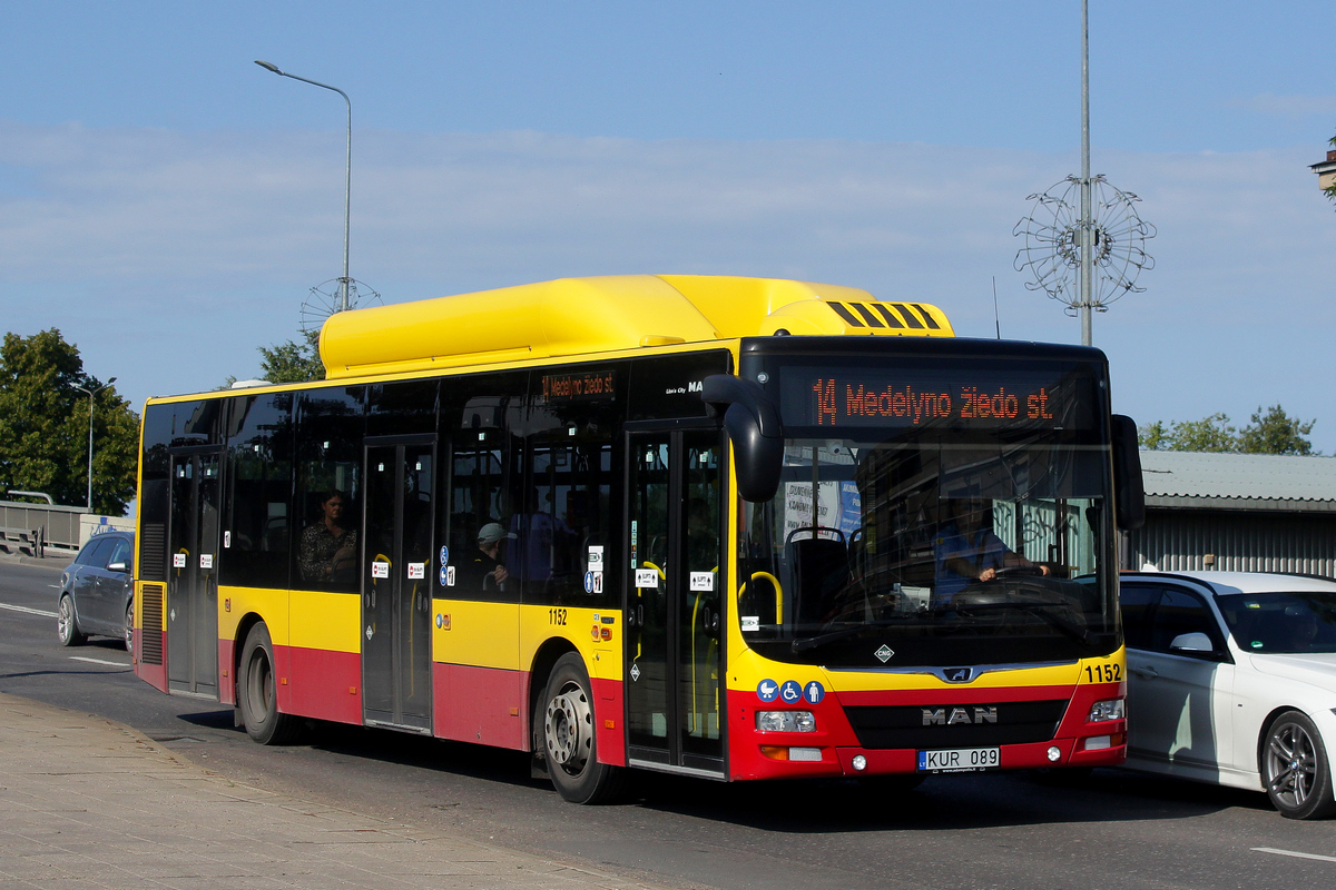 Литва, MAN A21 Lion's City NL273 CNG № 1152