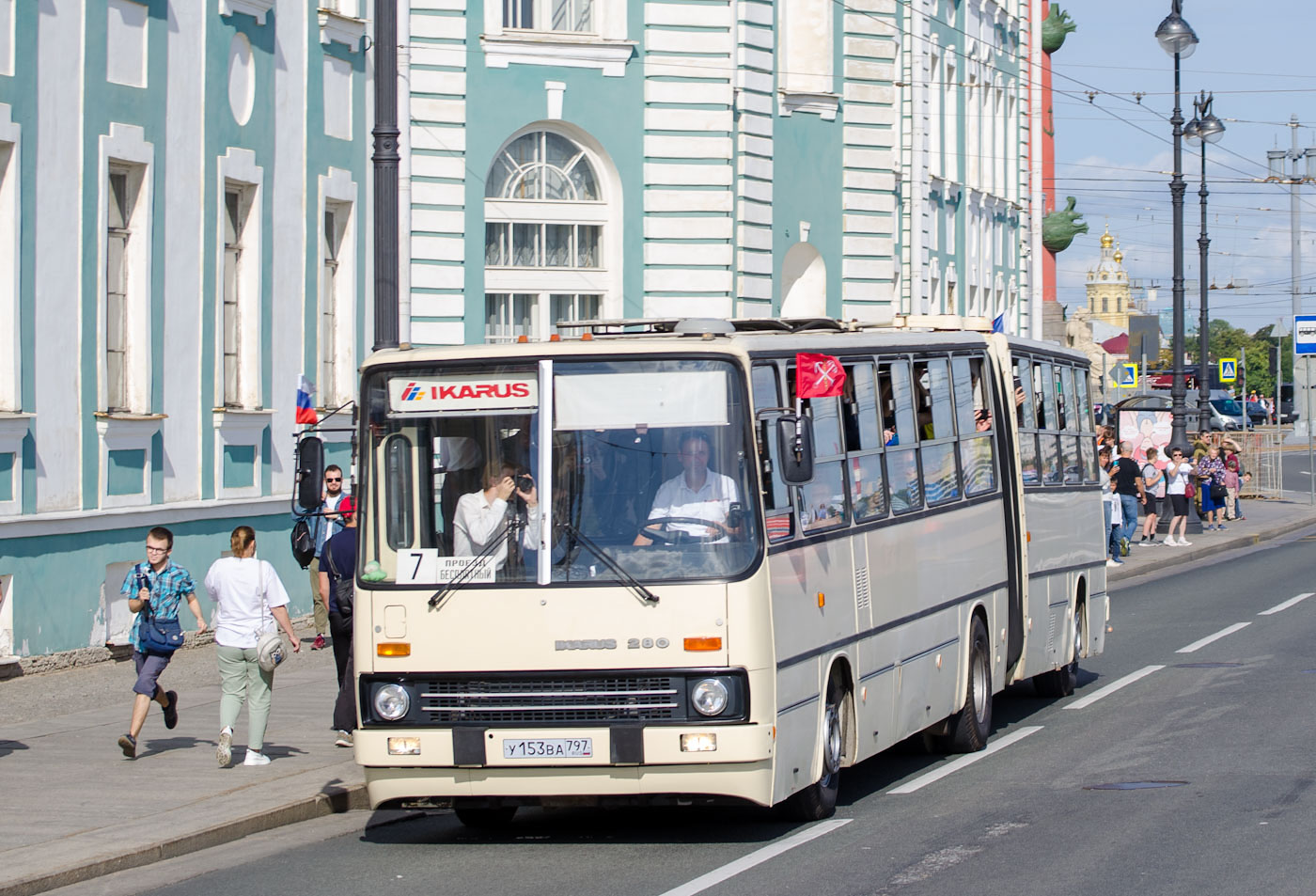 Санкт-Петербург, Ikarus 280.33M № У 153 ВА 797