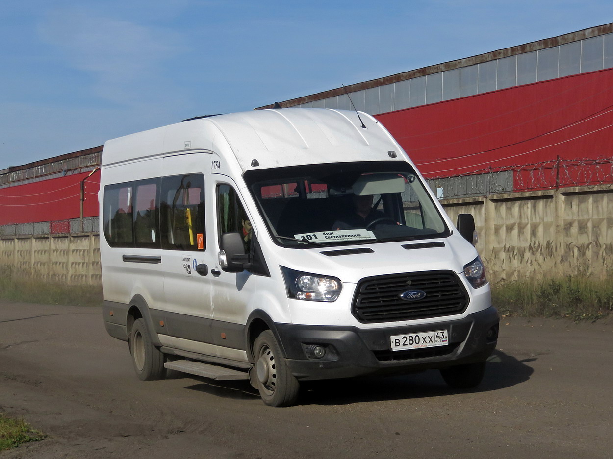 Кировская область, Ford Transit FBD [RUS] (X2F.ESG.) № х754