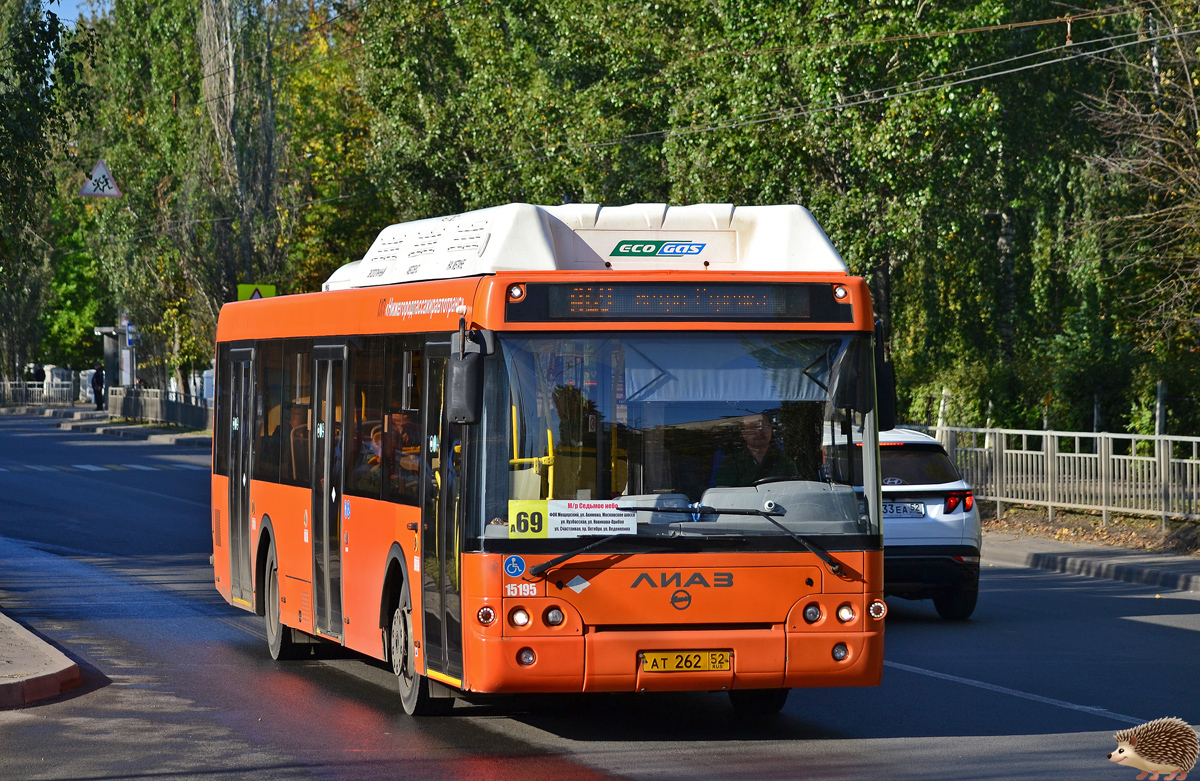 Нижегородская область, ЛиАЗ-5292.67 (CNG) № 15195