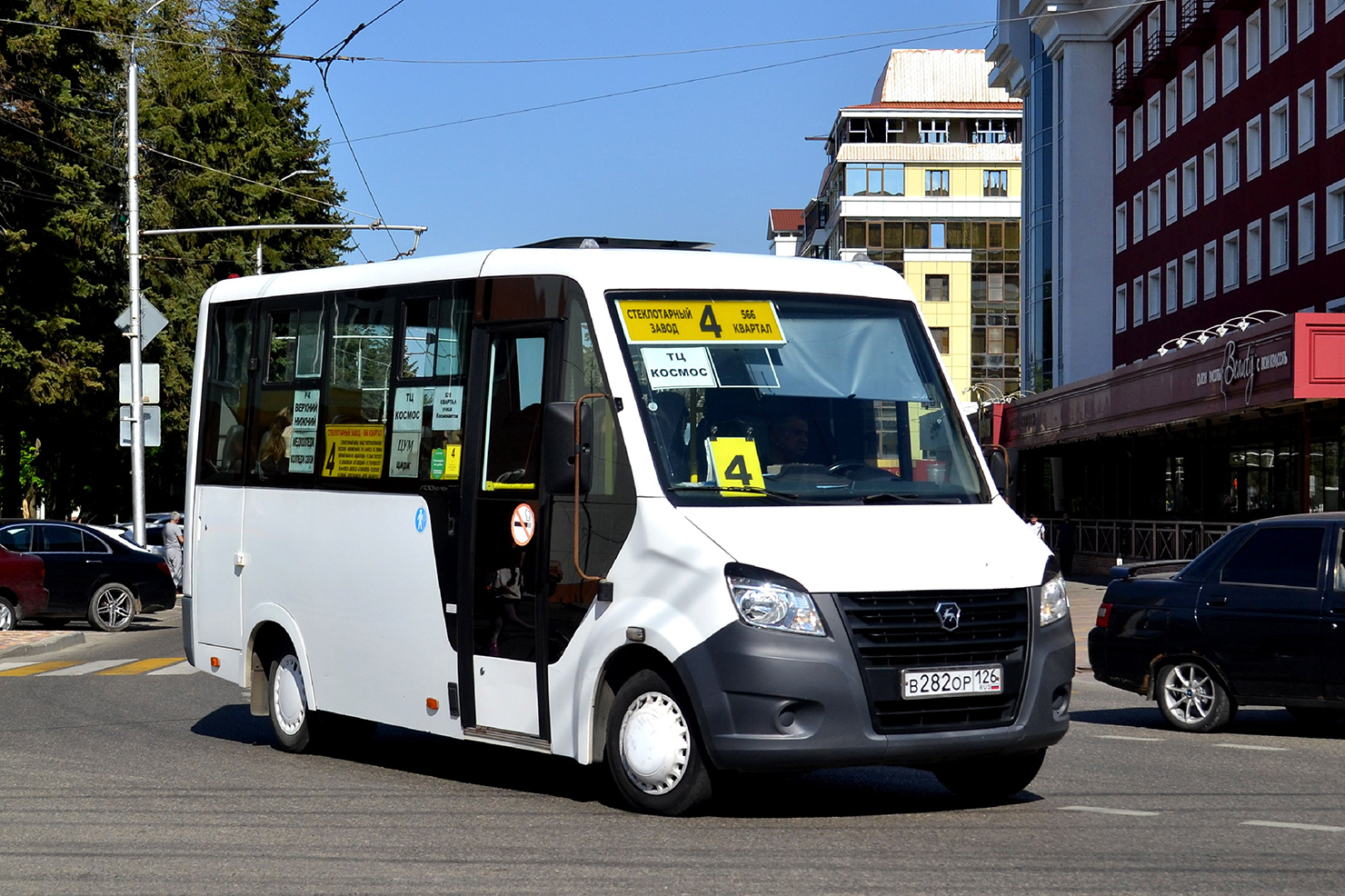 Ставропольский край, ГАЗ-A64R42 Next № В 282 ОР 126