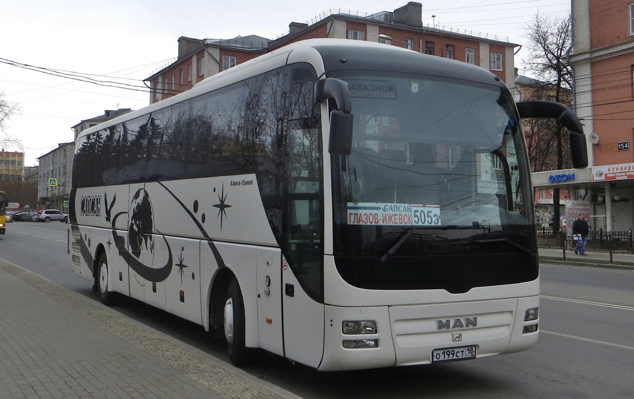 Удмуртия, MAN R07 Lion's Coach RHC444 № О 199 СТ 18