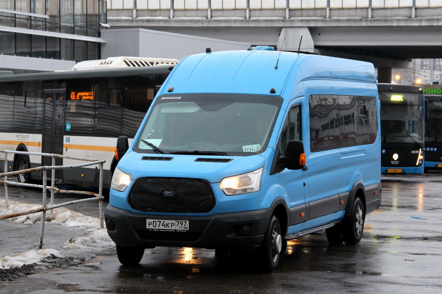 Москва, Ford Transit FBD [RUS] (Z6F.ESG.) № Р 074 КР 797