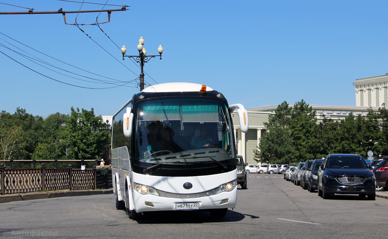Хабаровский край, Yutong ZK6899HA № Н 671 ТУ 27