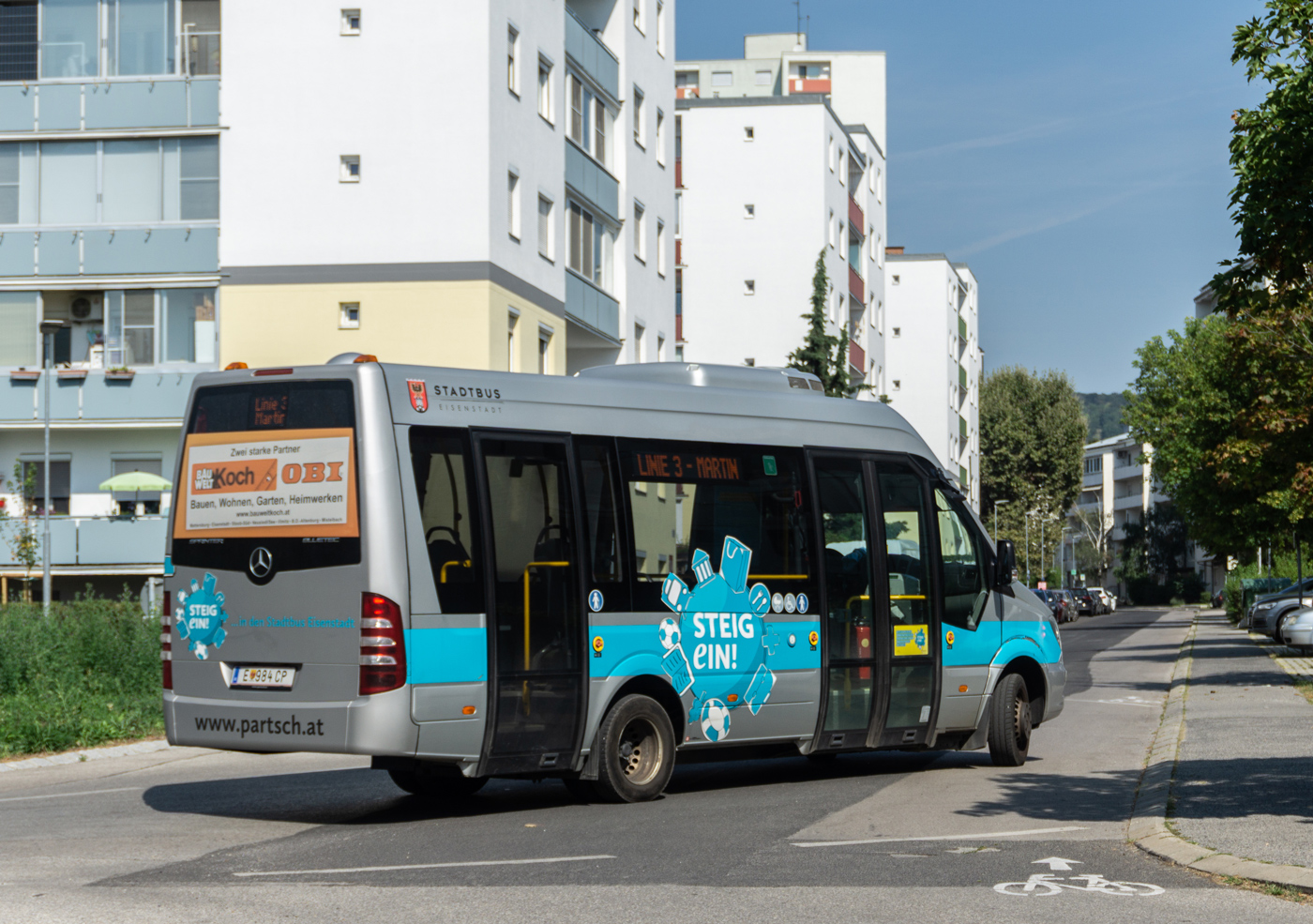 Австрия, Mercedes-Benz Sprinter City 65 № E 984 CP