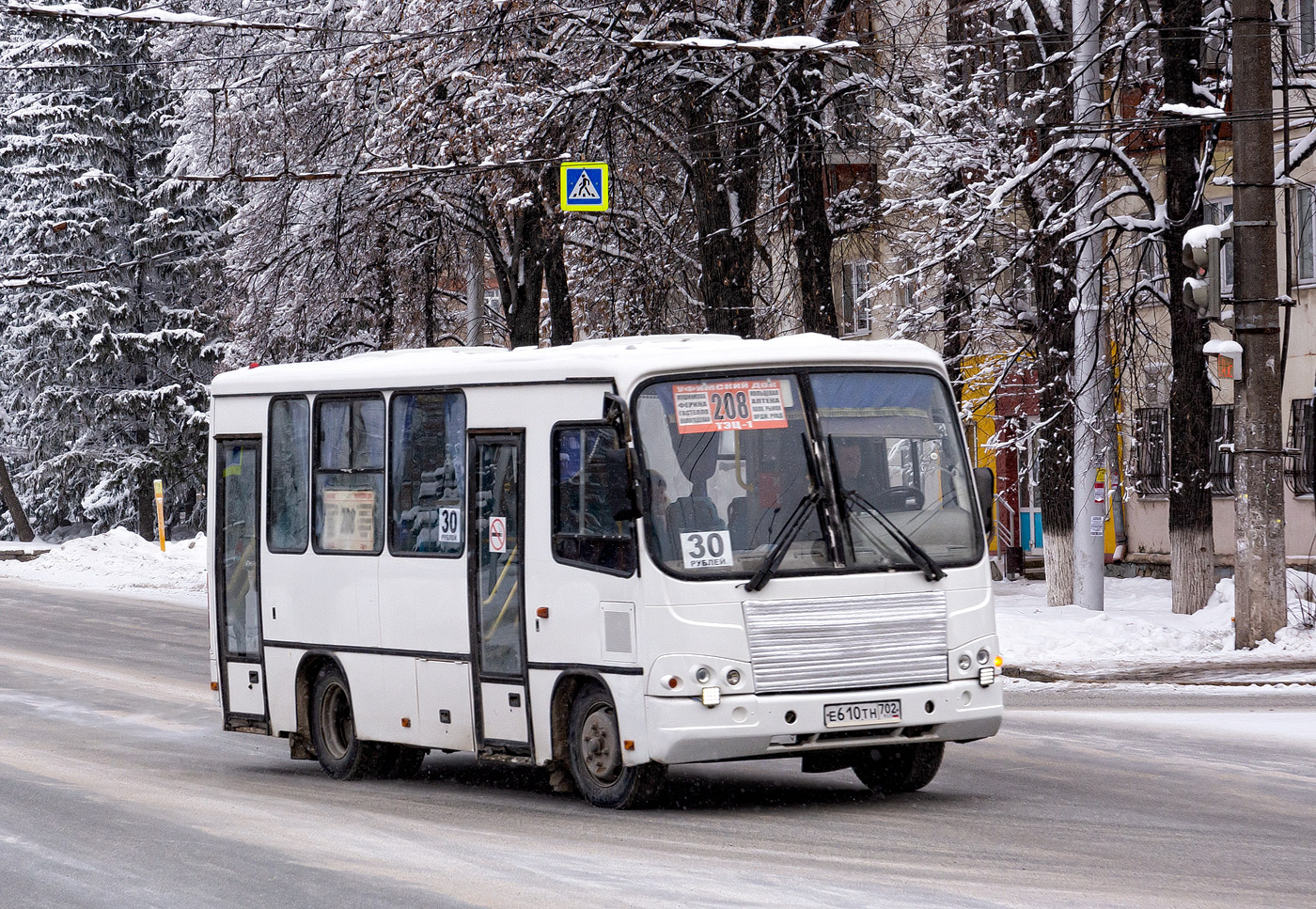 Башкортостан, ПАЗ-320302-08 № Е 610 ТН 702