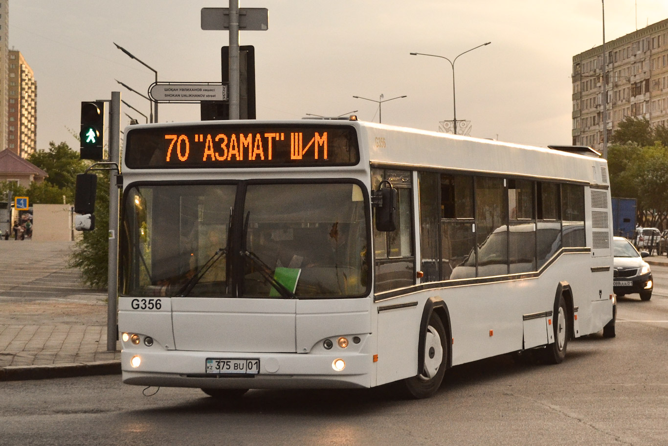 Астана, МАЗ-103.465 № G356