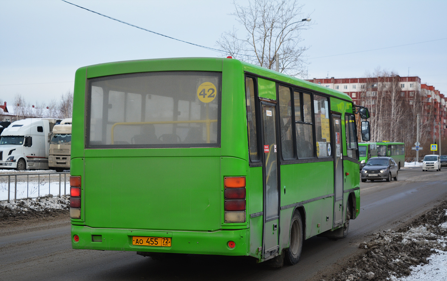 Тюменская область, ПАЗ-320402-05 № АО 455 72