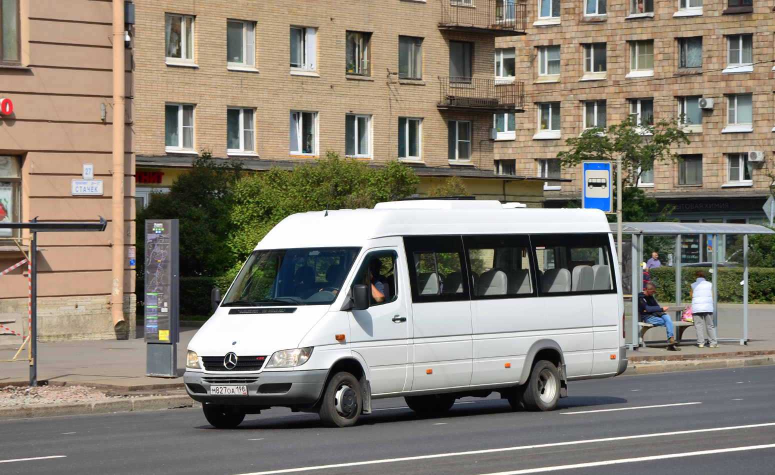 Санкт-Петербург, Луидор-223237 (MB Sprinter Classic) № М 827 ОА 198