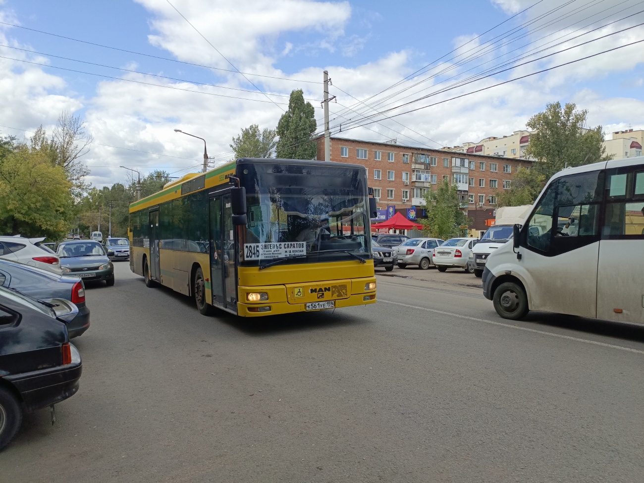 Saratov region, MAN A21 NL263 Nr. К 561 УЕ 159