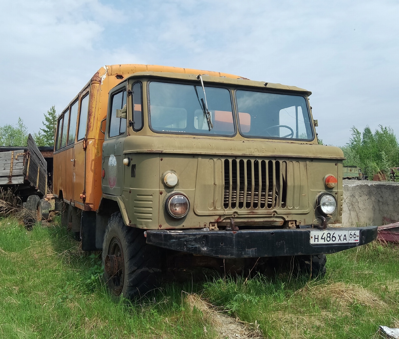 Свердловская область, НЗАС-3964 № Н 486 ХА 66