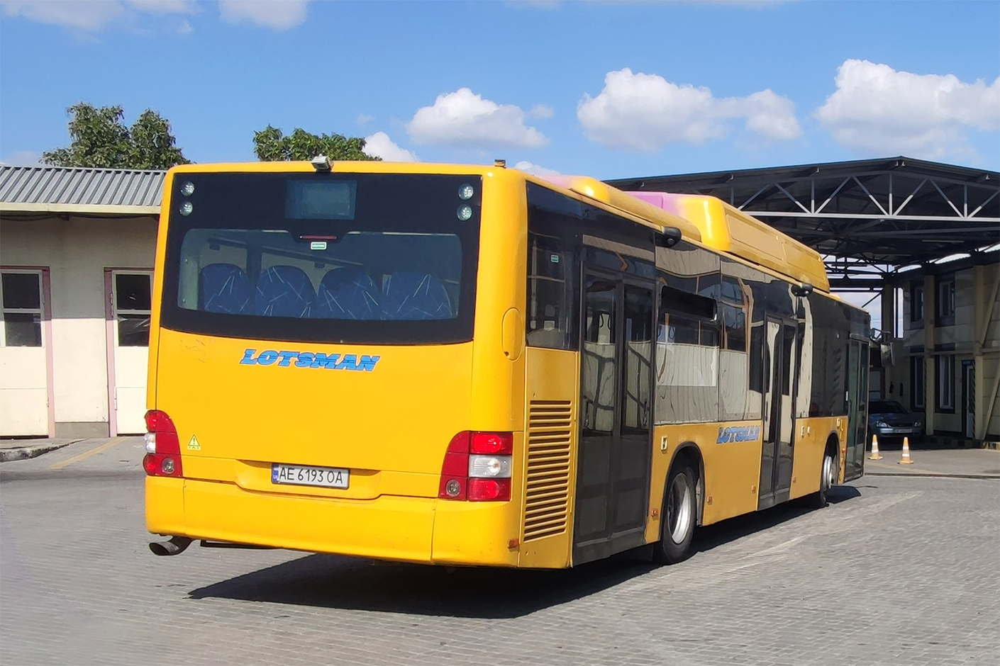 Днепропетровская область, MAN A21 Lion's City NL313 CNG № AE 6193 OA