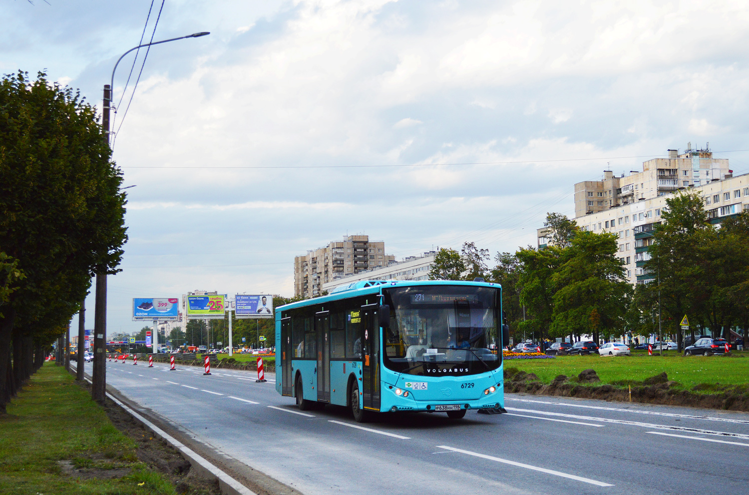 Санкт-Петербург, Volgabus-5270.G4 (LNG) № 6729