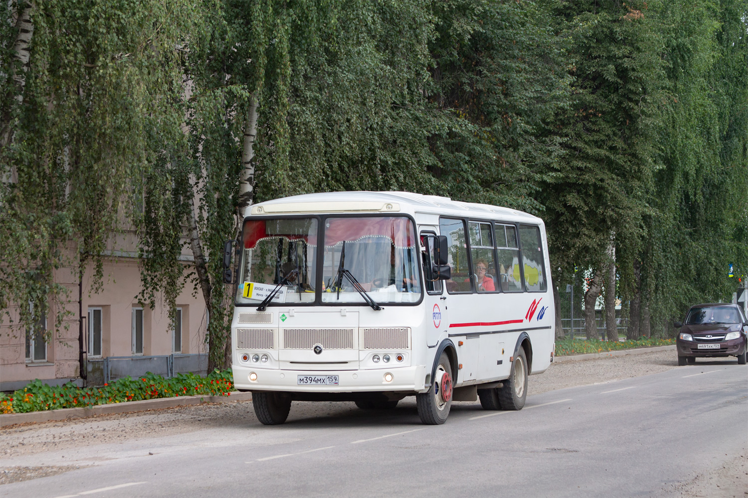 Пермский край, ПАЗ-32054 № М 394 МХ 159