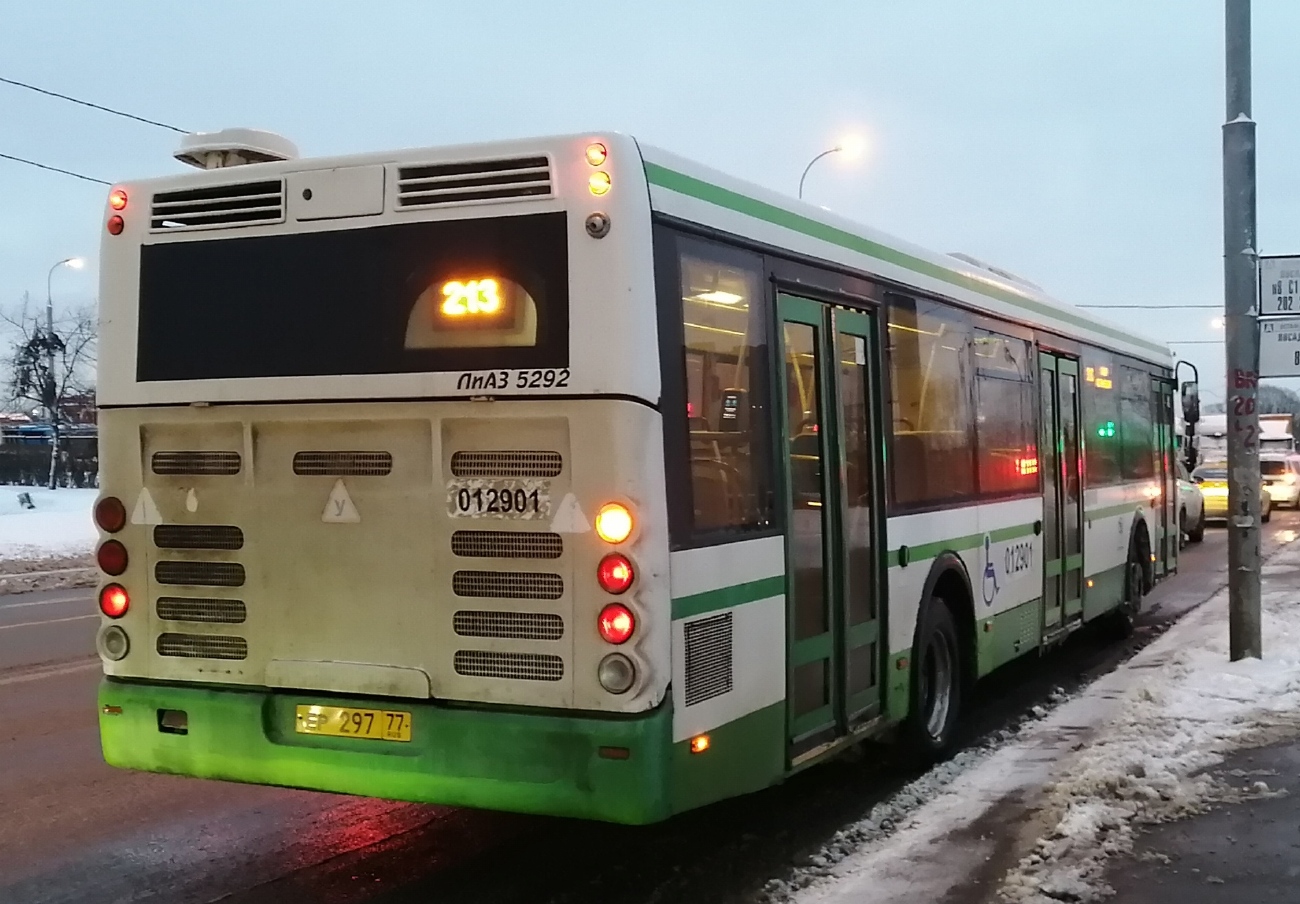 Moskau, LiAZ-5292.22-01 Nr. 012901