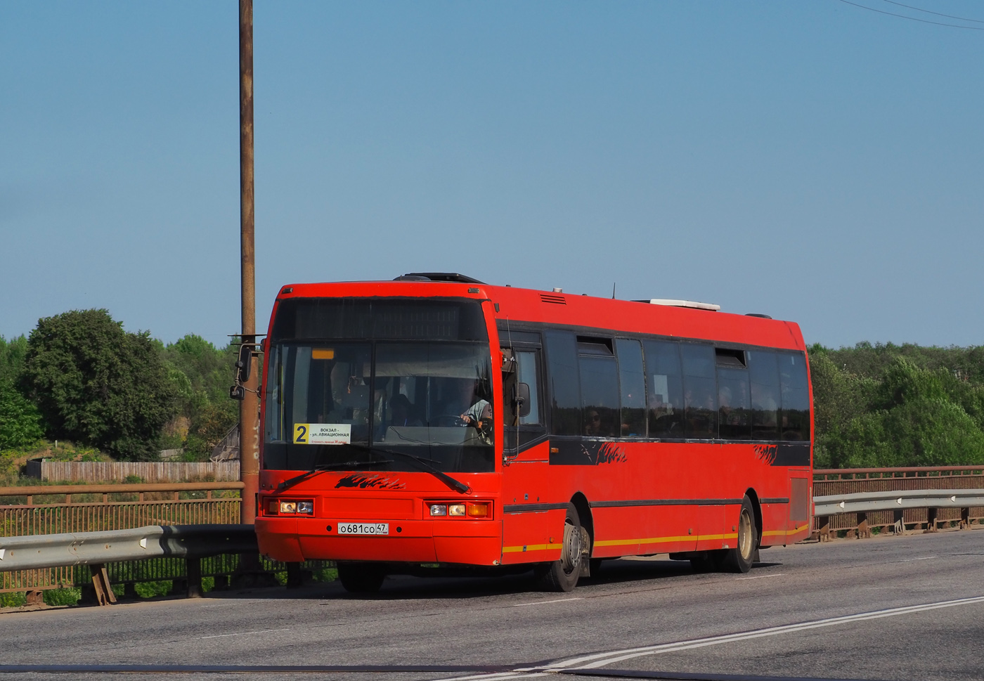 Ленинградская область, Ikarus EAG E94.06 № О 681 СО 47