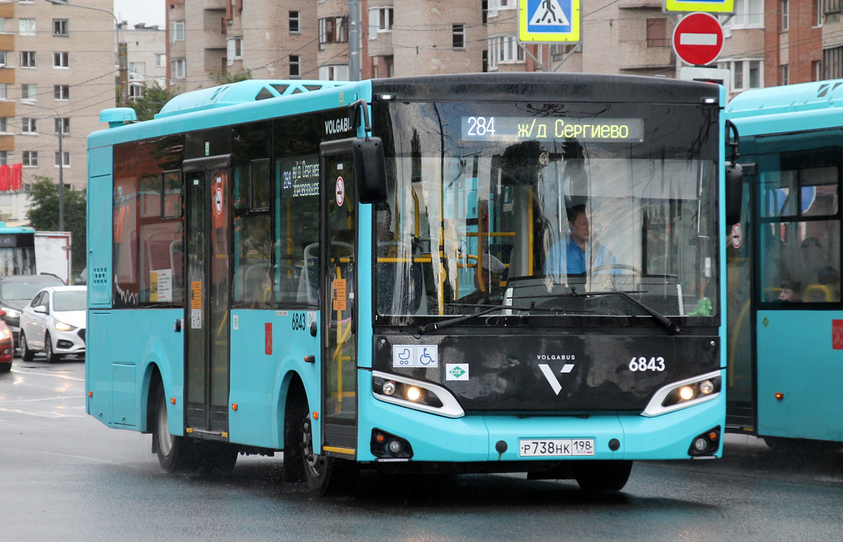Санкт-Петербург, Volgabus-4298.G4 (LNG) № 6843