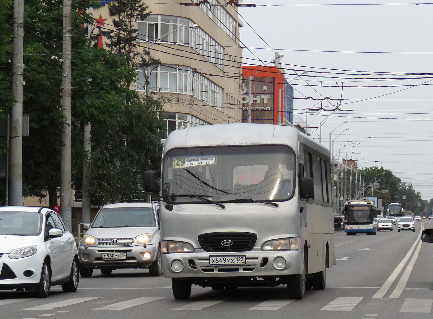 Краснодарский край, Hyundai County LWB C09 (ТагАЗ) № Х 649 УХ 123