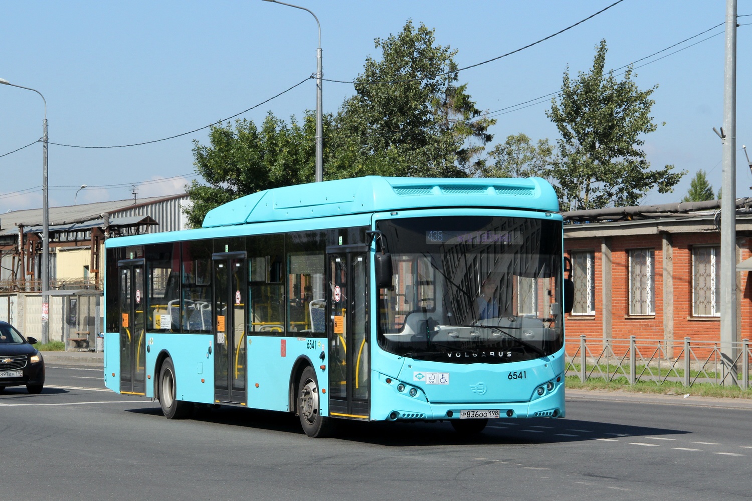 Санкт-Петербург, Volgabus-5270.G4 (CNG) № 6541