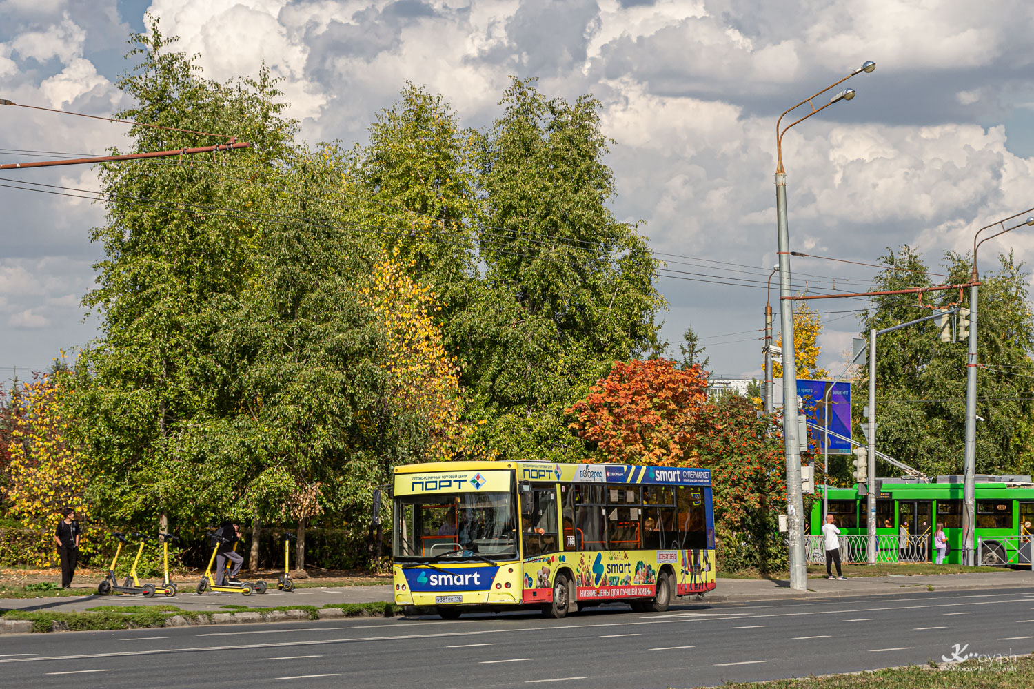 Татарстан, МАЗ-206.067 № 166