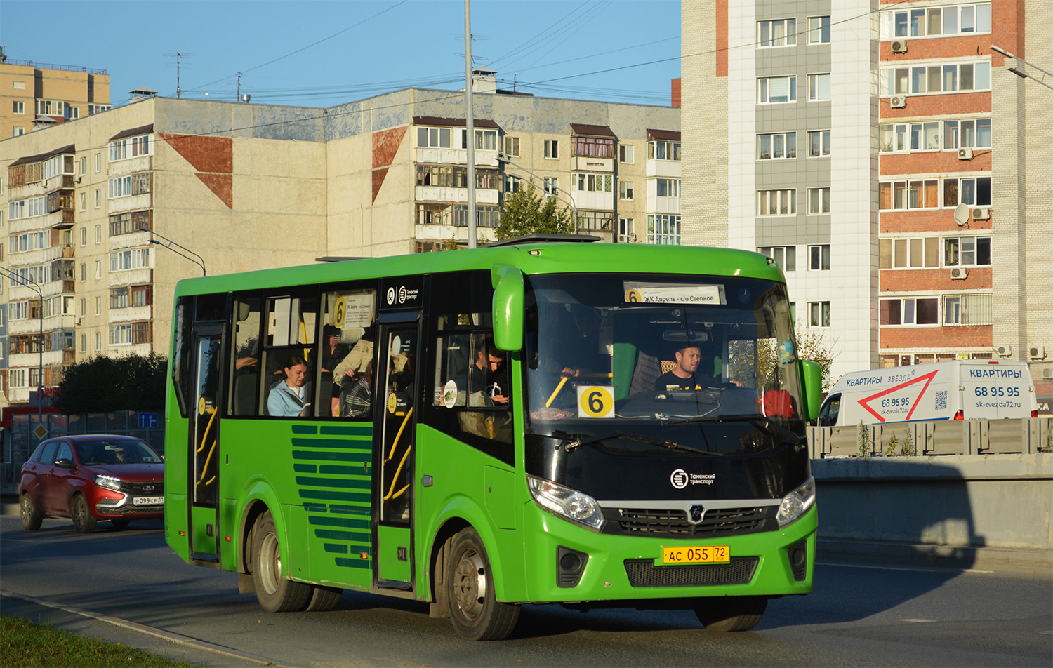 Obwód tiumeński, PAZ-320405-04 "Vector Next" Nr АС 055 72