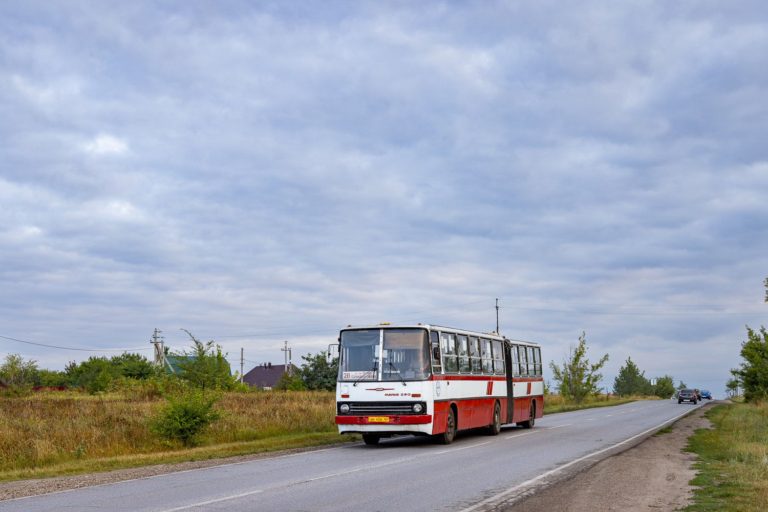 Саратовская область, Ikarus 280.33 № АМ 456 64