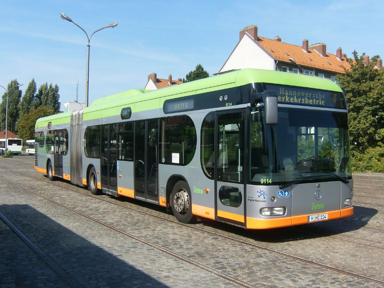 Нижняя Саксония, Mercedes-Benz O530G Irvine Citaro G CNG № 9114