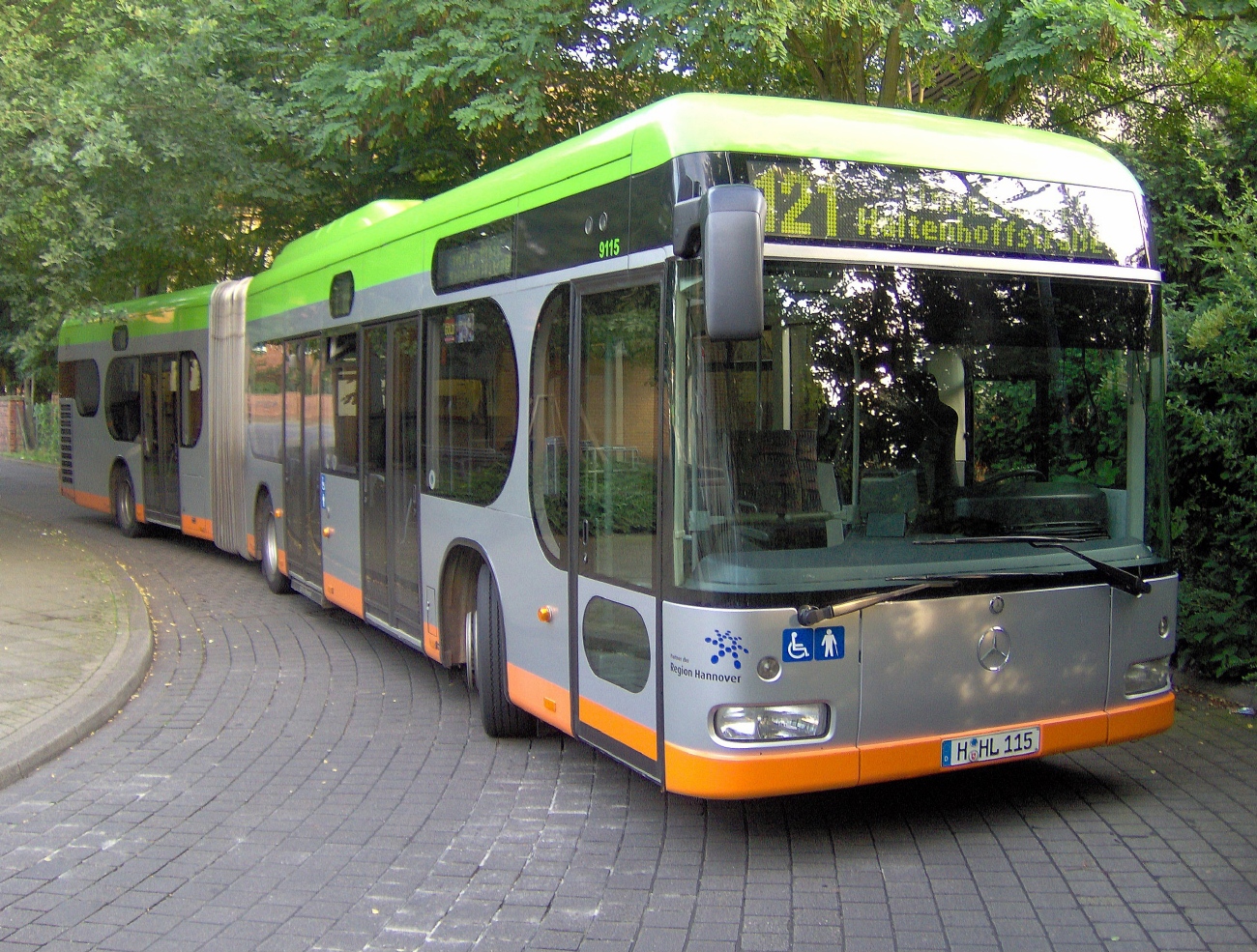 Нижняя Саксония, Mercedes-Benz O530G Irvine Citaro G CNG № 9115