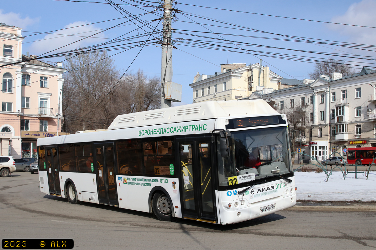 Воронежская область, ЛиАЗ-5292.67 (CNG) № 01113