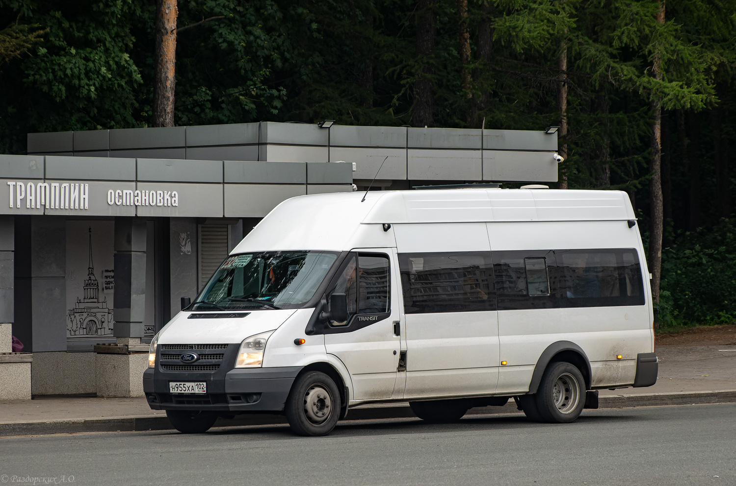 Башкортостан, Нижегородец-222702 (Ford Transit) № Н 955 ХА 102