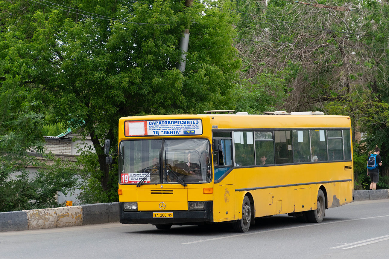 Саратовская область, Mercedes-Benz O405 № ВА 208 64