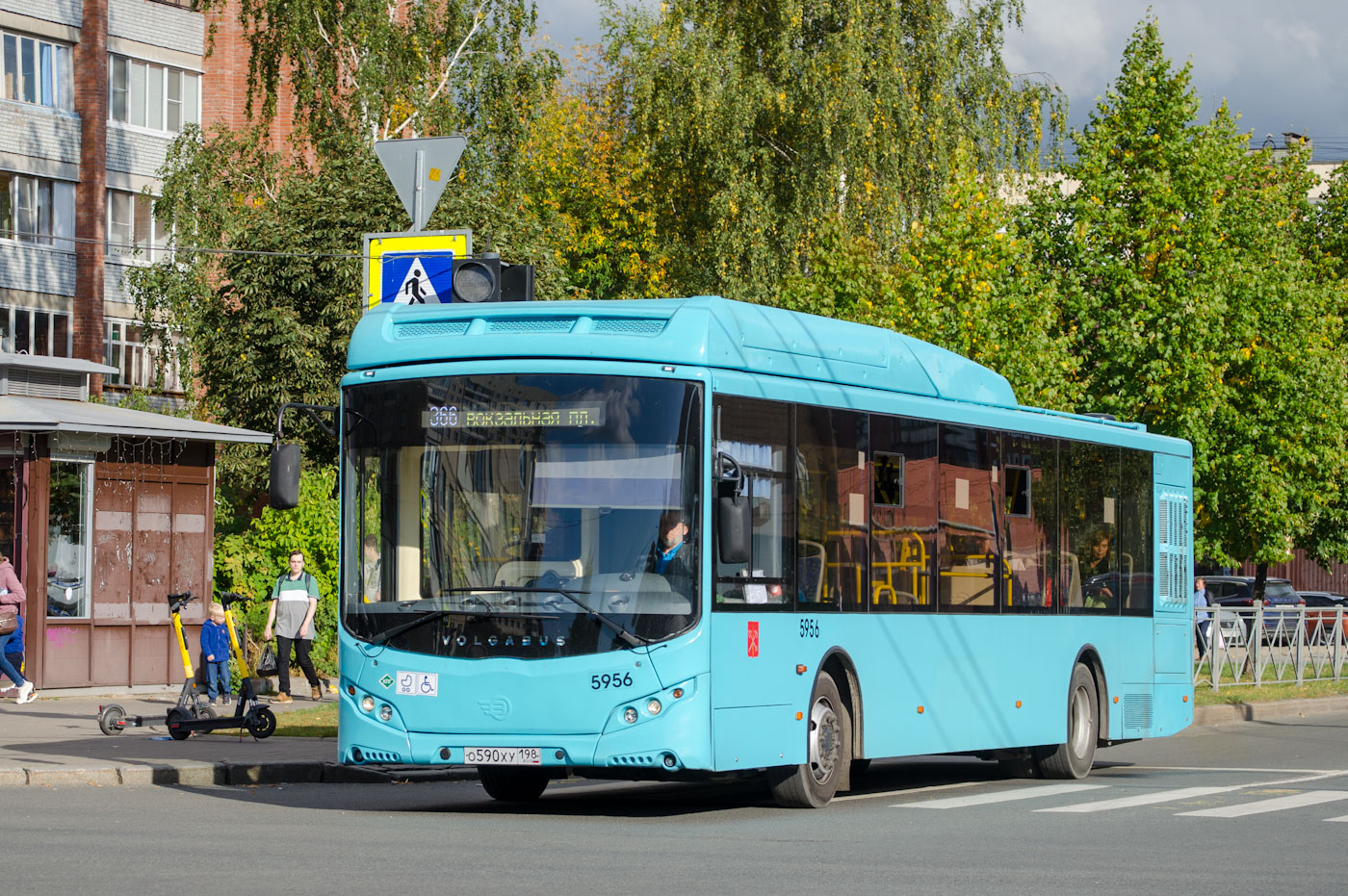 Санкт-Петербург, Volgabus-5270.G2 (CNG) № 5956