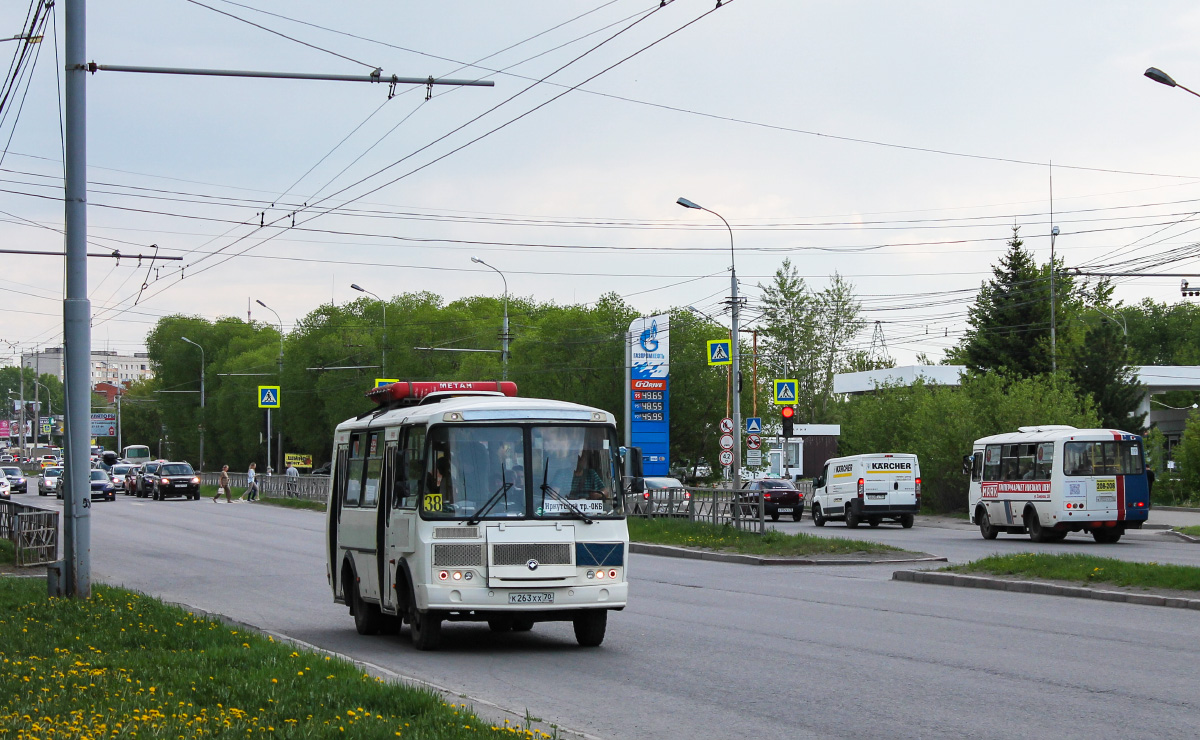 Томская область, ПАЗ-32054 № К 263 ХХ 70