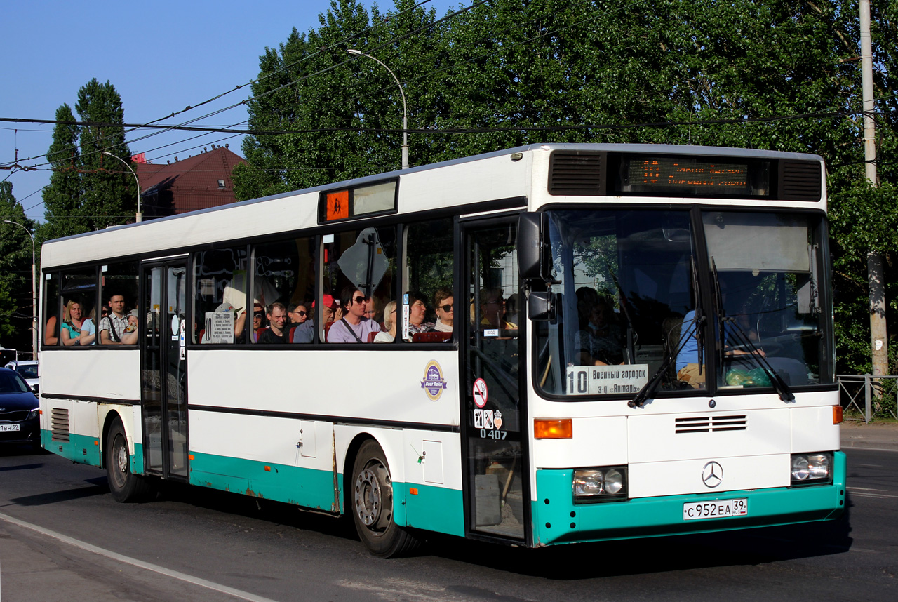 Kaliningrad region, Mercedes-Benz O407 # С 952 ЕА 39