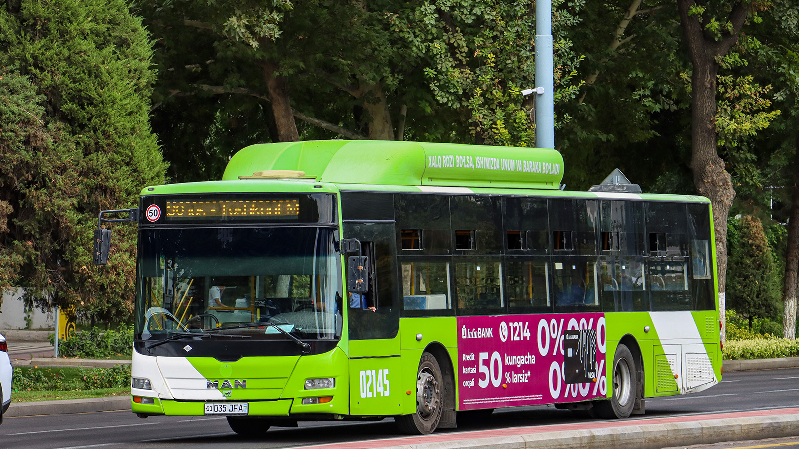 Узбекистан, Gemilang (MAN Auto-Uzbekistan) № 02145