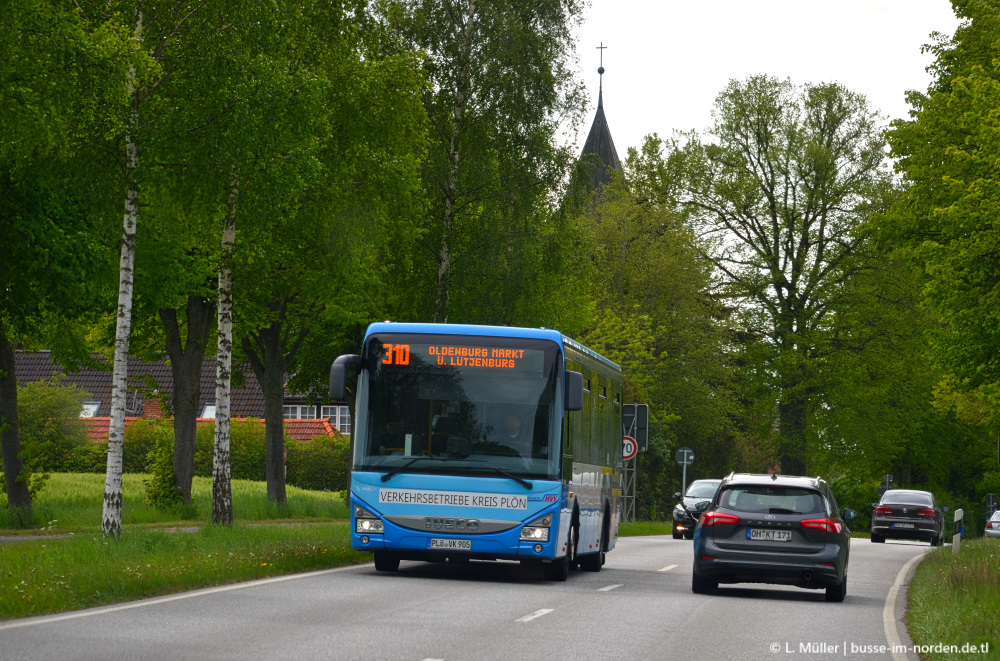 Шлезвиг-Гольштейн, IVECO Crossway LE LINE 12M № 905